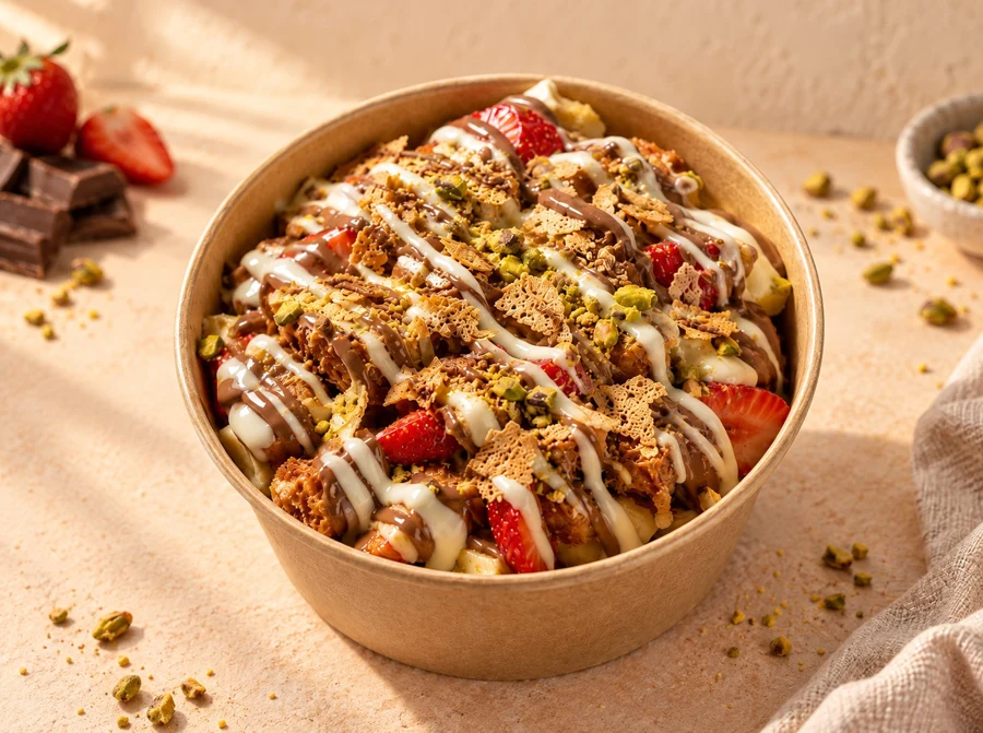 Künefito Çikolata Şöleni Bowl