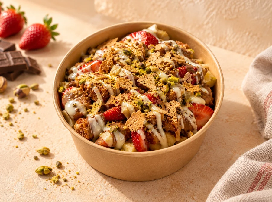Künefito Meyve Düeti Bowl
