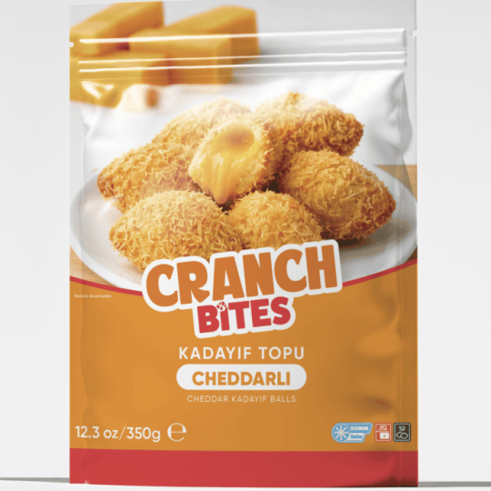 Kadayıf Topu (Cheddarlı) ürün ambalajı