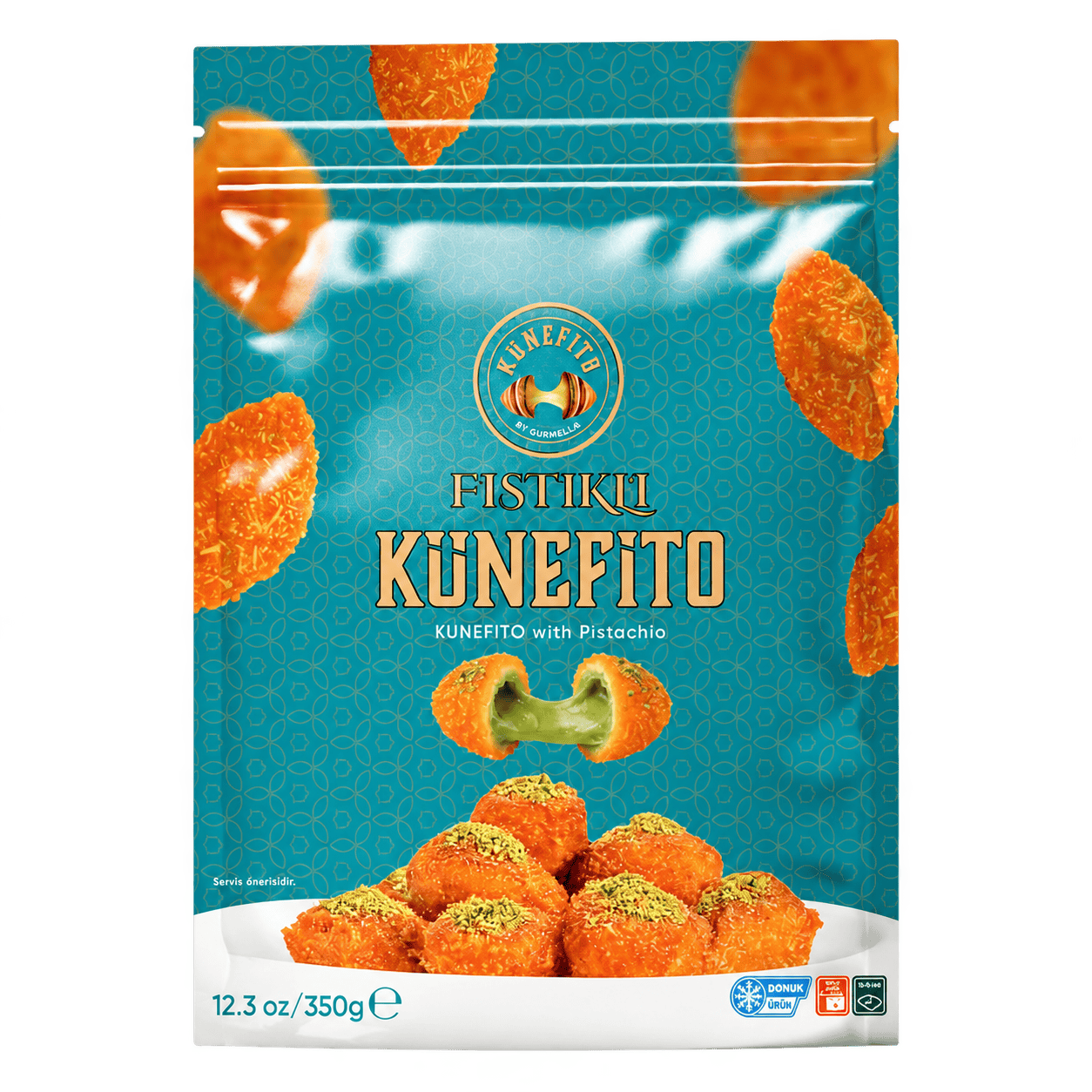Fıstıklı Künefito ürün ambalajı