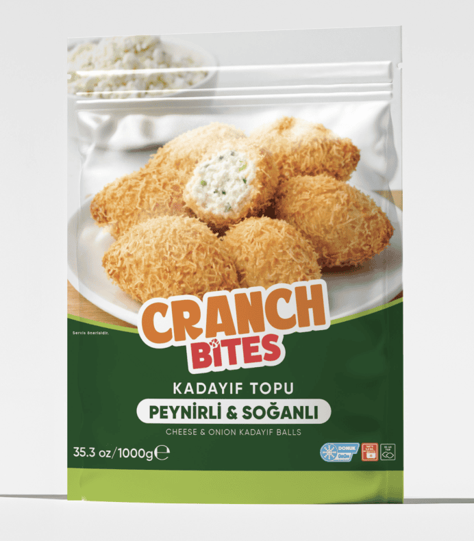 Kadayıf Topu (Peynirli Soğanlı) ürün ambalajı